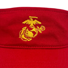 Load image into Gallery viewer, USMC EGA Visor (Red)