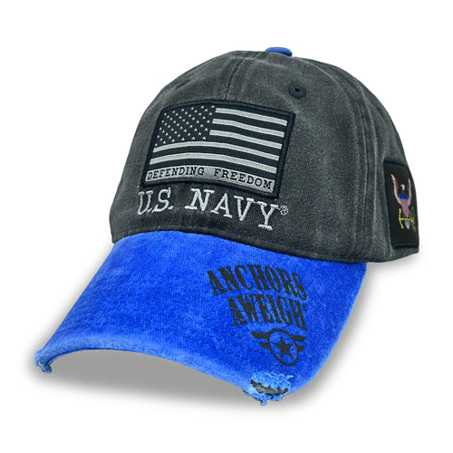 Navy Defending Freedom Xtreme Bent Hat