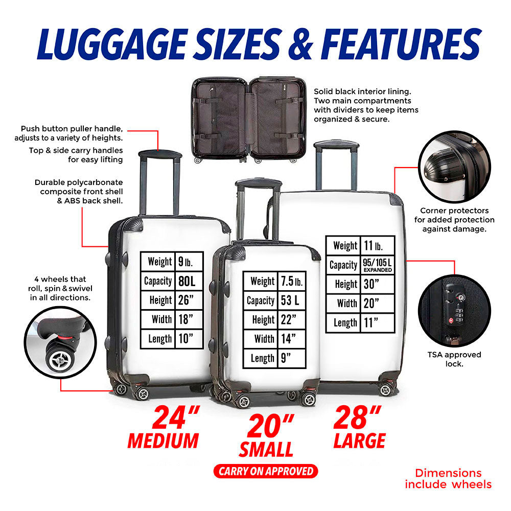 Coast Guard Seal Luggage*