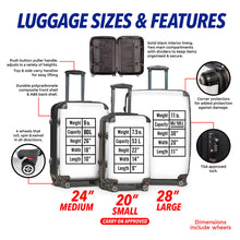 Load image into Gallery viewer, Navy Anchor Luggage*