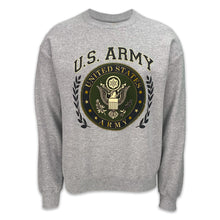 Load image into Gallery viewer, Army Laurel Leaf Crewneck (Grey)