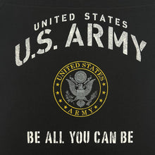 Load image into Gallery viewer, United States Army Ladies Stencil T-Shirt (Black)