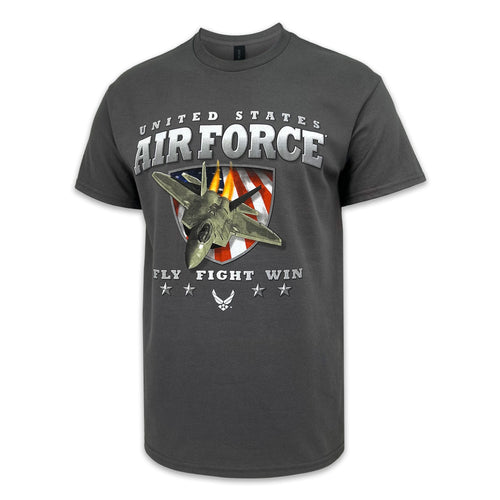 United States Air Force Rush T-Shirt (Charcoal)