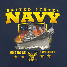 Load image into Gallery viewer, United States Navy Rush T-Shirt (Navy)