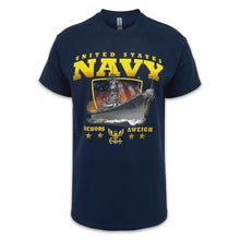 Load image into Gallery viewer, United States Navy Rush T-Shirt (Navy)