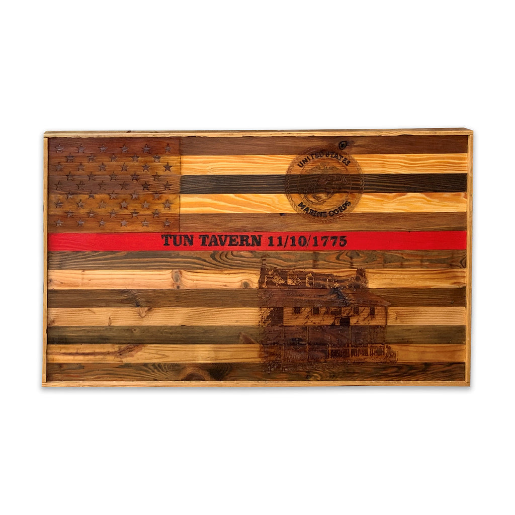 Tun Tavern Barnwood Flag (Large)*