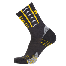 Load image into Gallery viewer, Navy Under Armour 2024 Rivalry Playmaker Crew Sock (Navy)