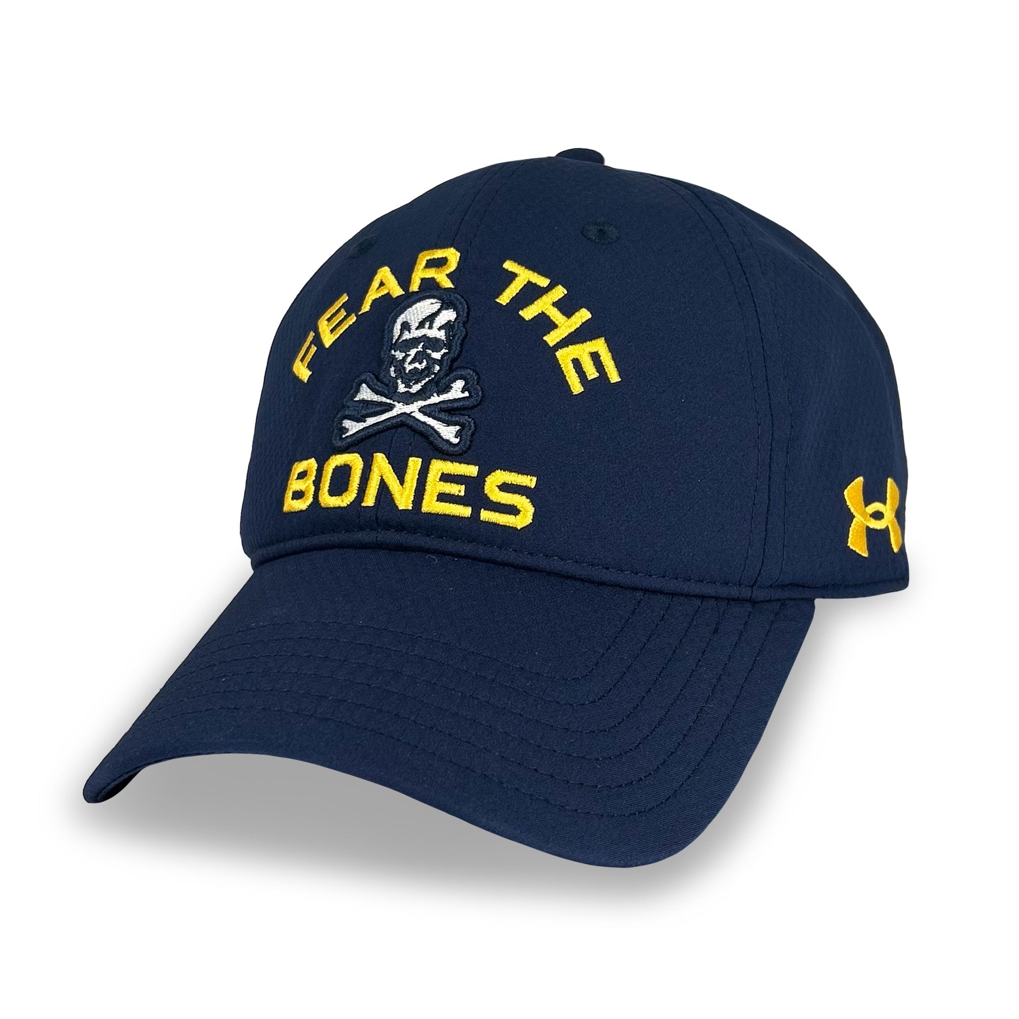 Navy Under Armour Fear the Bones Hat (Navy)