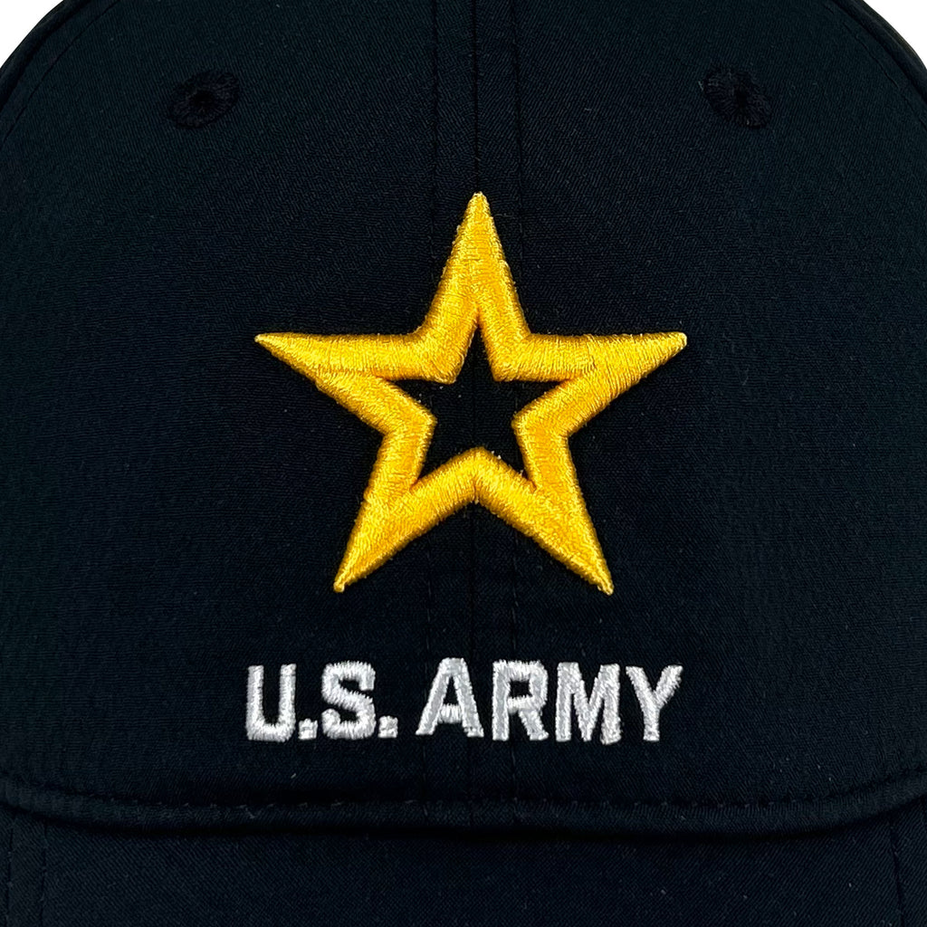 United States Army Under Armour Zone Adjustable Hat (Black)