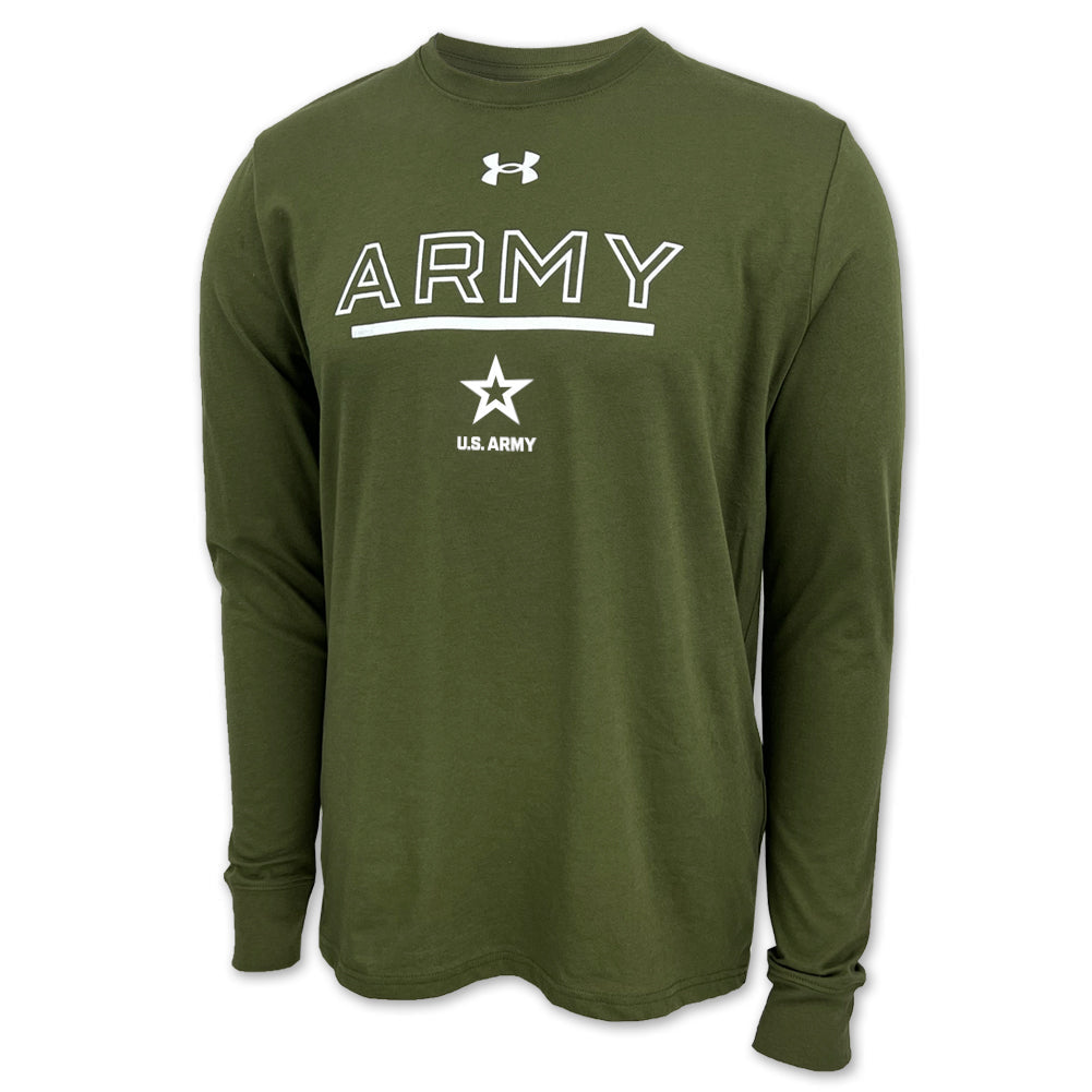 Army Star Under Armour All Day Lightweight 1/4 Zip (Black)