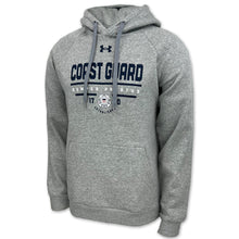 Load image into Gallery viewer, Coast Guard Under Armour Semper Paratus All Day Fleece Hood (Heather)