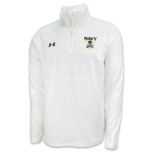 Load image into Gallery viewer, Navy Under Armour 2024 Rivalry Meridian Quarter Zip (White)