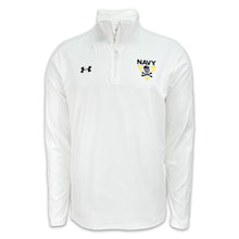 Load image into Gallery viewer, Navy Under Armour 2024 Rivalry Meridian Quarter Zip (White)