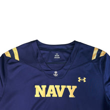 Load image into Gallery viewer, Navy Custom Under Armour Sideline Replica Football Jersey (Navy)