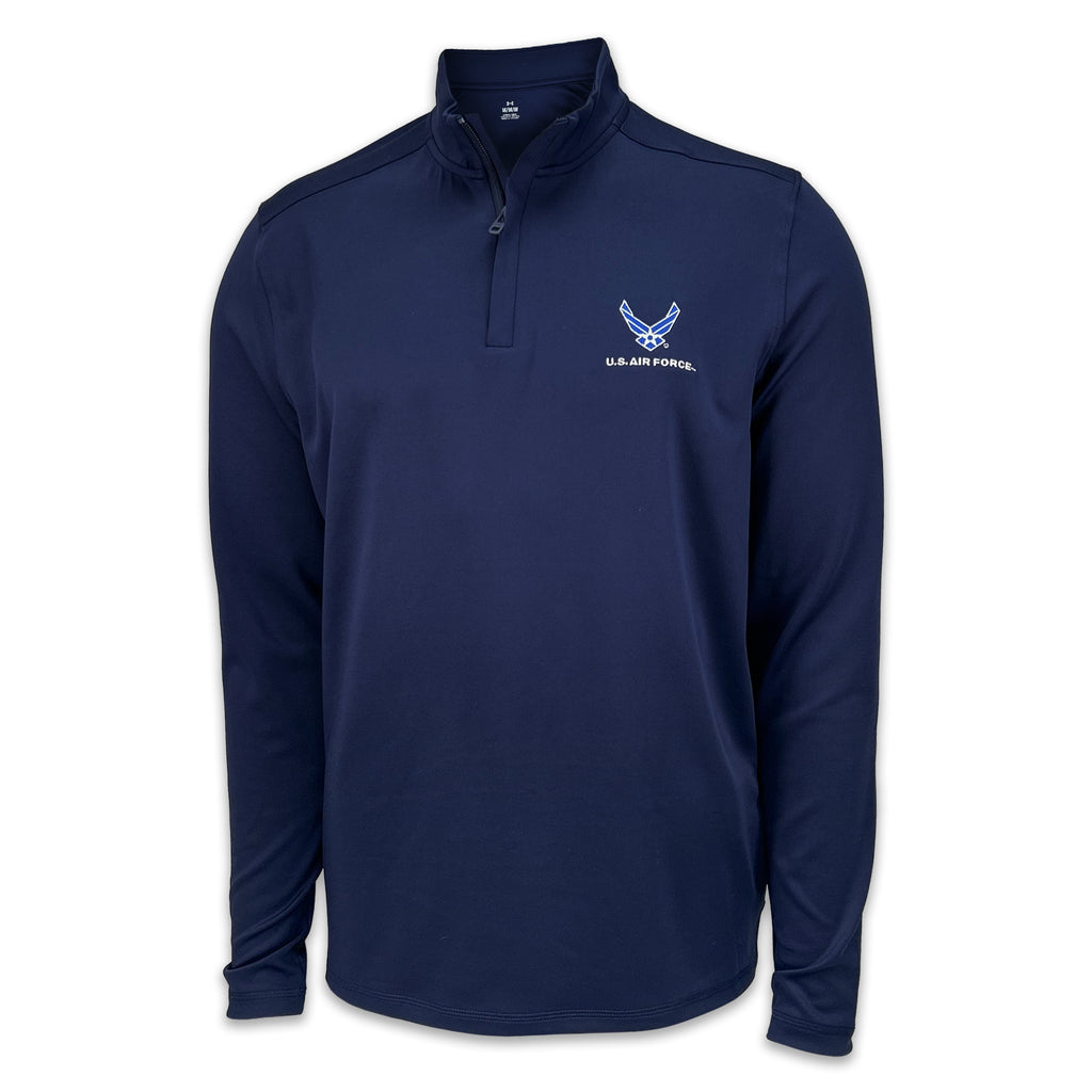 Air Force Wings Under Armour Lightweight 1/4 Zip (Navy)