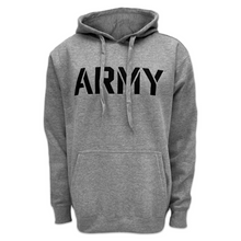 Load image into Gallery viewer, Army Star Tackle Twill Embroidered Fleece Hood (Grey)