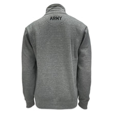 Load image into Gallery viewer, Army Star Tackle Twill Embroidered Fleece Quarter Zip (Grey)