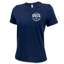 Load image into Gallery viewer, Coast Guard Veteran Ladies T-Shirt