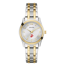 Load image into Gallery viewer, Marines EGA Ladies Bulova Stainless Steel Bracelet Watch (Silver/Gold)*