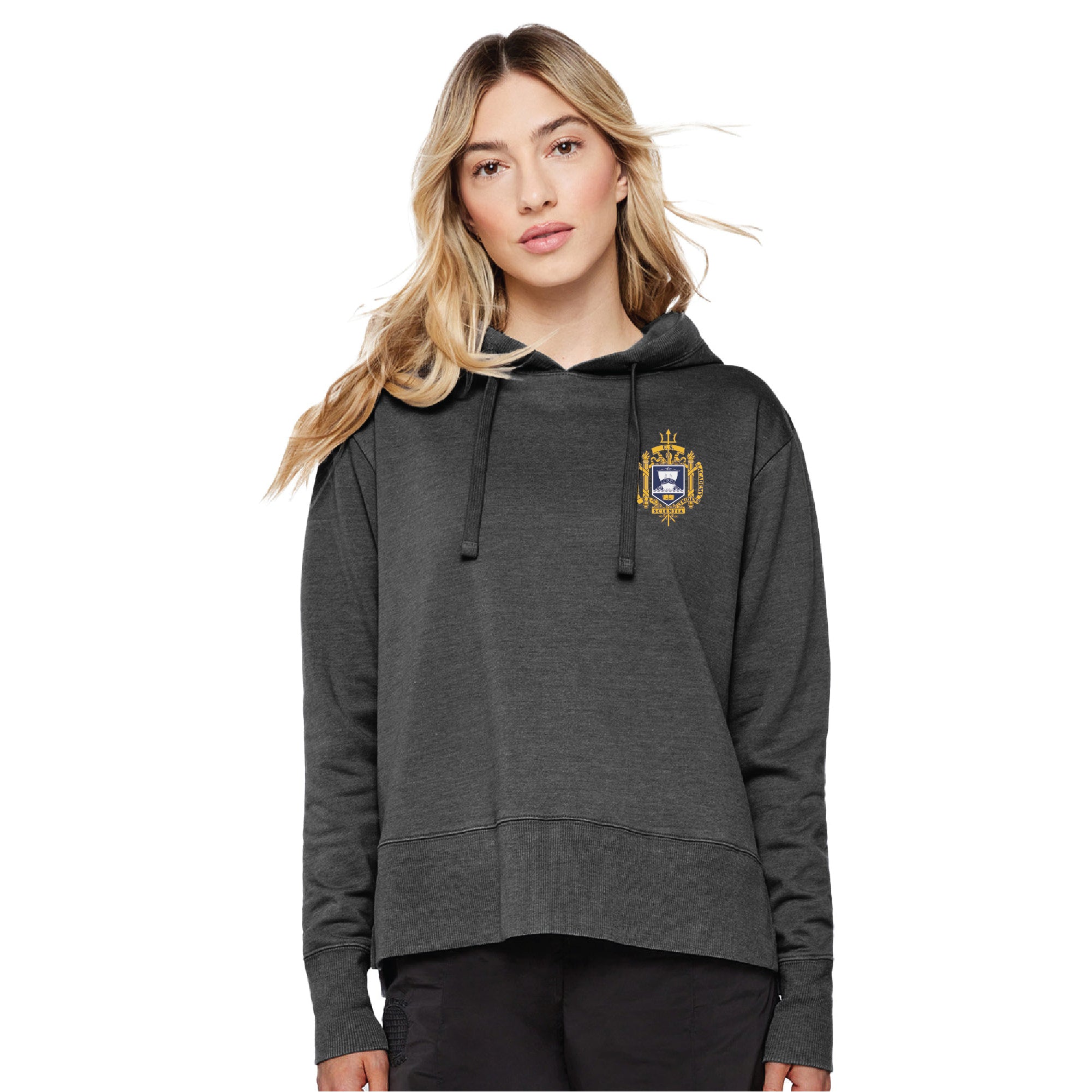 USNA Crest Ladies Hood