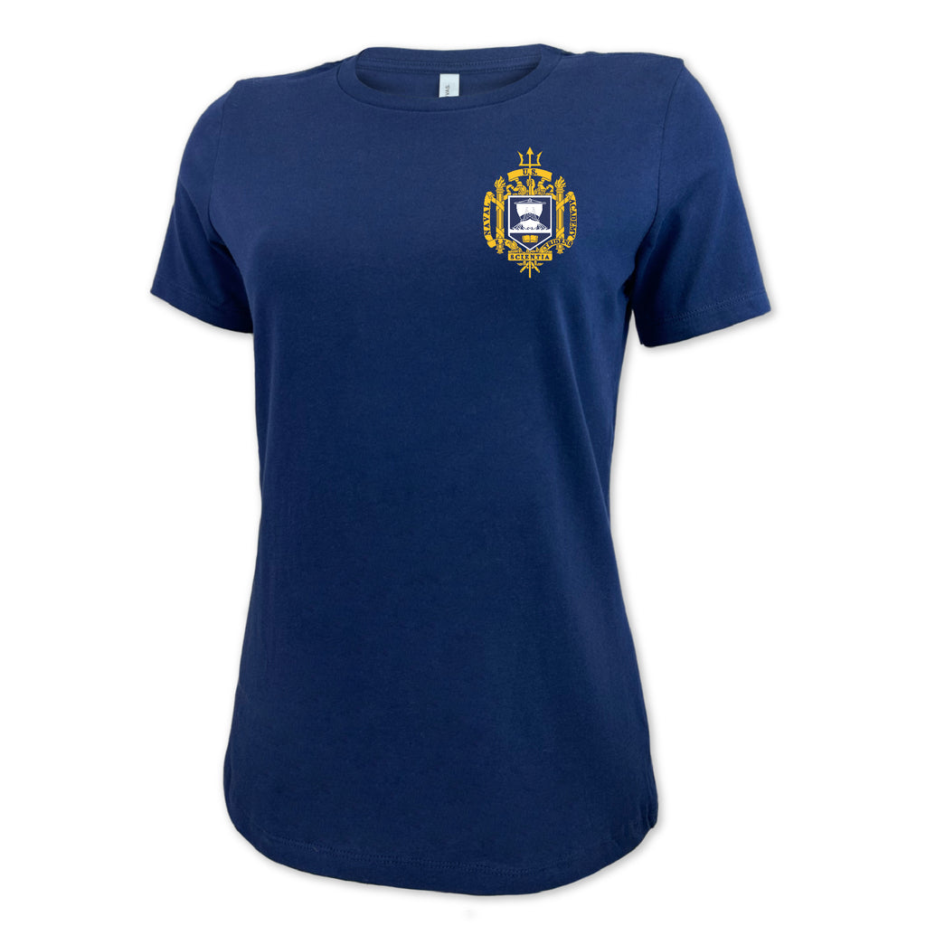 USNA Crest Ladies T-Shirt