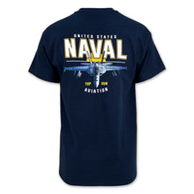 Load image into Gallery viewer, United States Naval Aviation Top Gun T-Shirt (Navy)