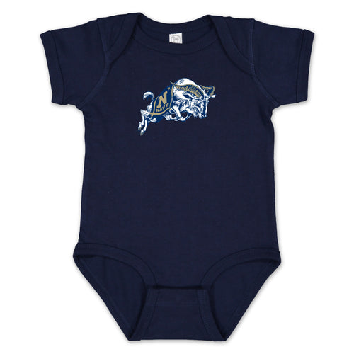 USNA Goat Infant Romper