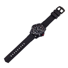 Load image into Gallery viewer, ProTek USMC Carbon Composite Dive Watch - Carbon/Black/Red (Black Band)*