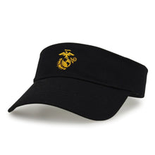 Load image into Gallery viewer, USMC EGA Visor (Black)