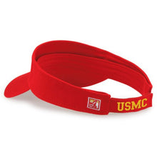 Load image into Gallery viewer, USMC EGA Visor (Red)