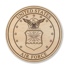 Load image into Gallery viewer, Air Force Seal Wall Hanging*