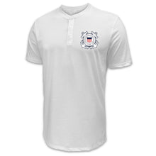 Load image into Gallery viewer, Coast Guard Seal Mens Henley T-Shirt