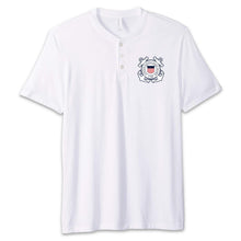 Load image into Gallery viewer, Coast Guard Seal Mens Henley T-Shirt