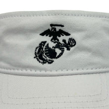 Load image into Gallery viewer, USMC EGA Visor (White)