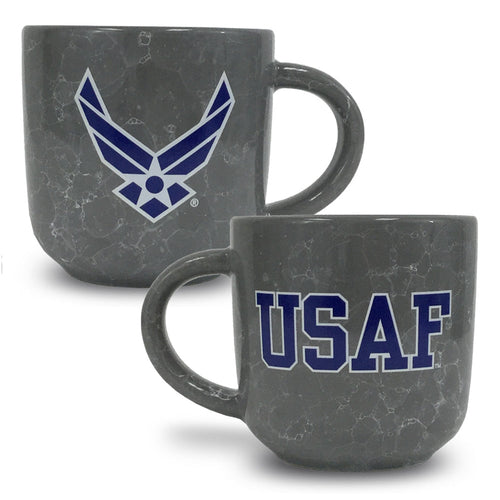 AIR FORCE MARBLED 17 OZ MUG (GREY) 2