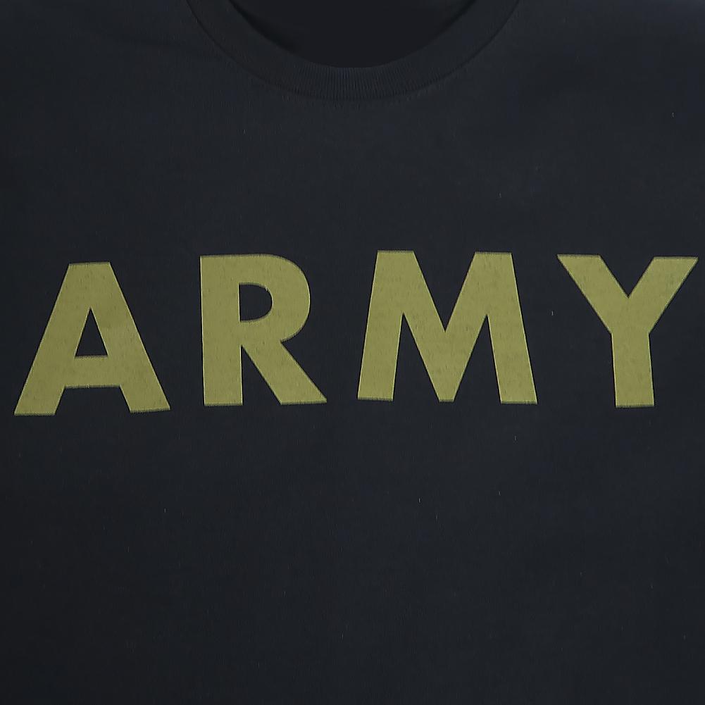 ARMY LOGO CORE T-SHIRT (BLACK/OD GREEN) 1