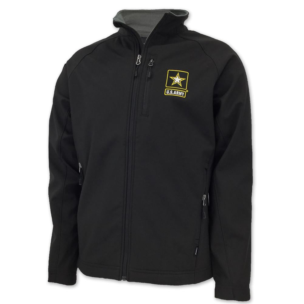 ARMY SOFT SHELL JACKET (BLACK) 1