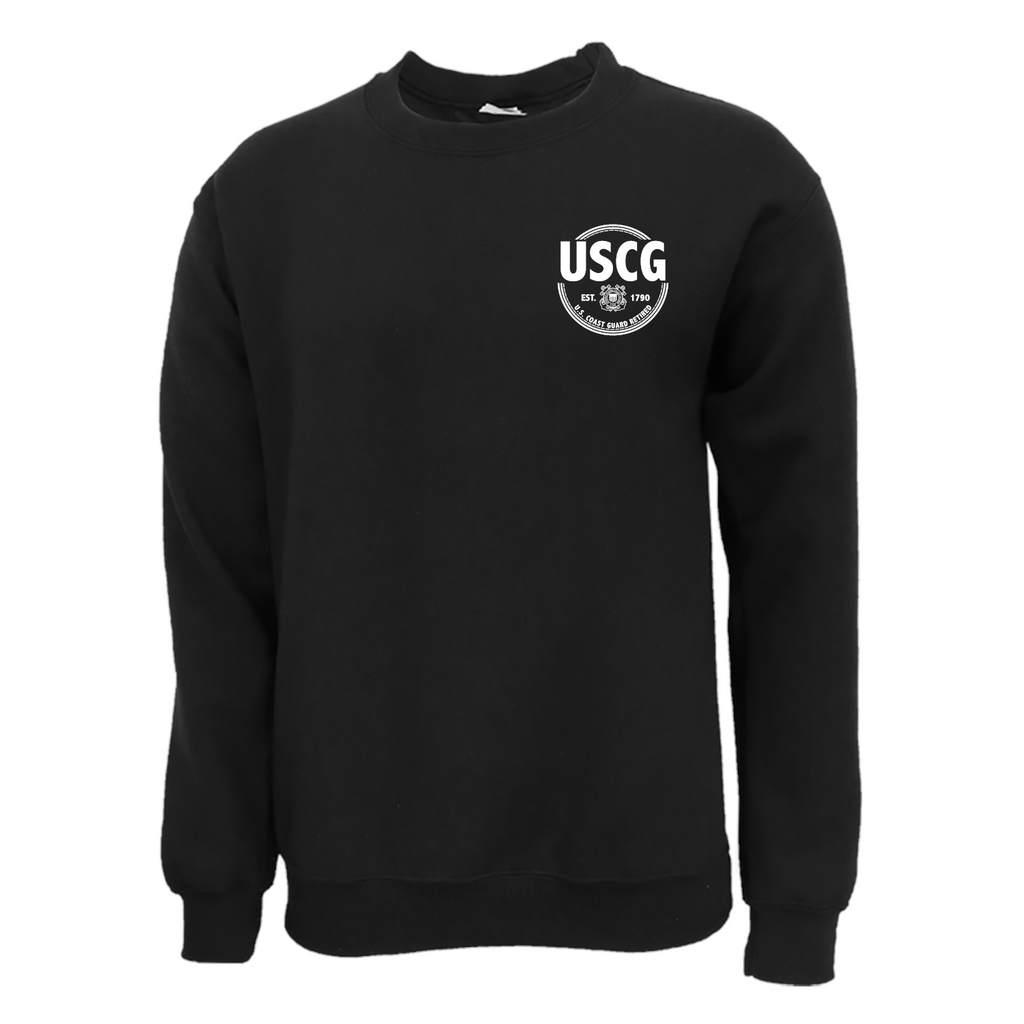 Coast Guard Retired Crewneck