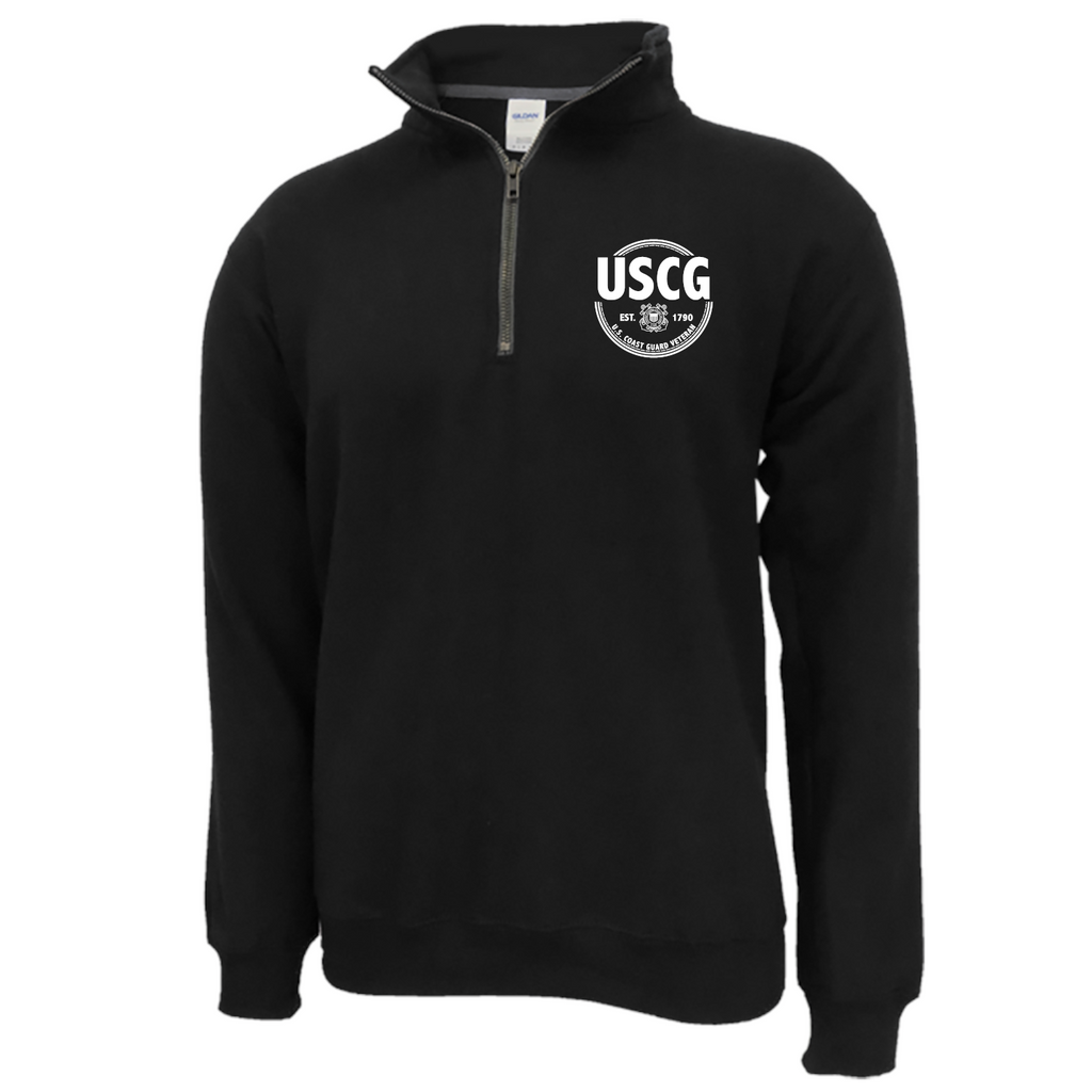 Coast Guard Veteran 1/4 Zip