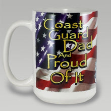 Load image into Gallery viewer, COAST GUARD DAD COFFEE MUG 2