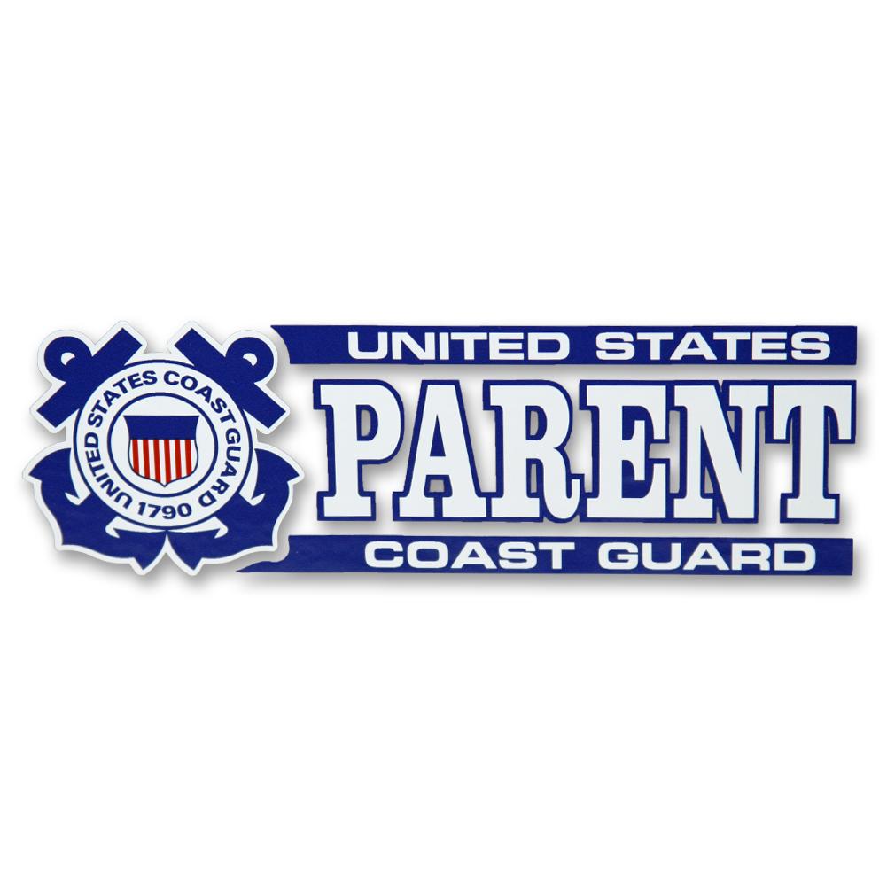 COAST GUARD PARENT DECAL 1