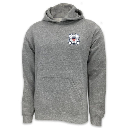 COAST GUARD SEAL HOOD (GREY)