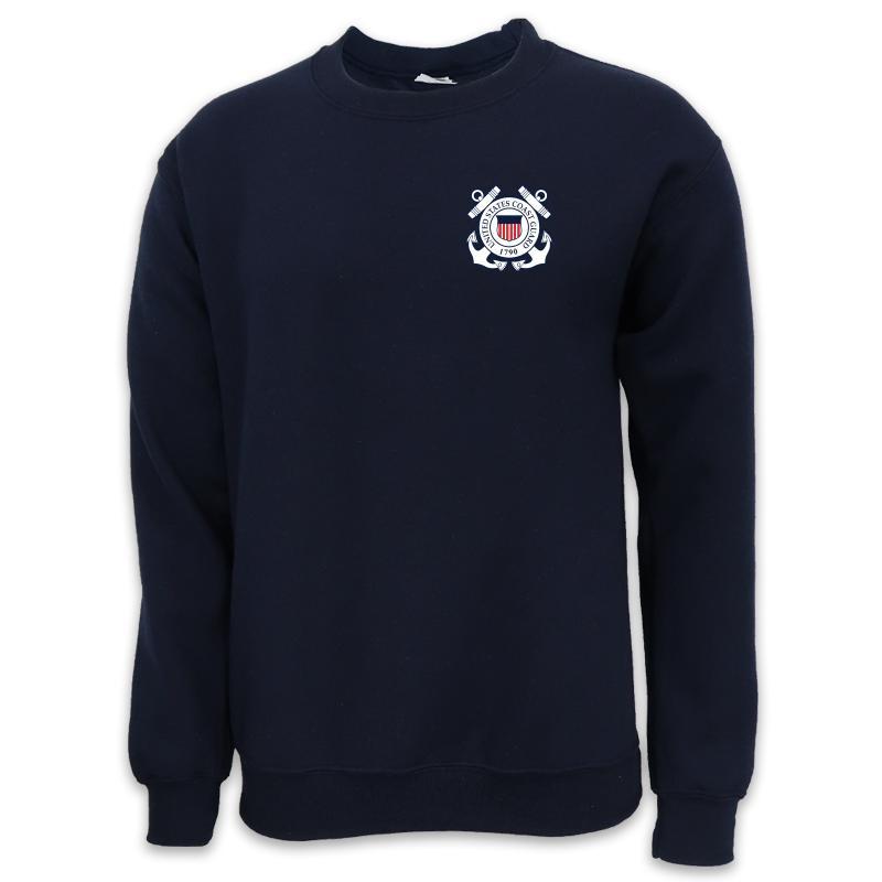 COAST GUARD SEAL LOGO CREWNECK (NAVY)