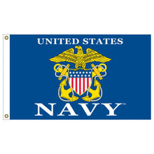 Load image into Gallery viewer, USN Eagle Flag