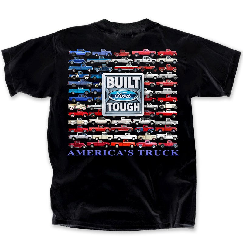 Ford America's Truck Flag T-Shirt (Black)