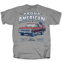 Load image into Gallery viewer, Ford Proud American Truck T-Shirt (Grey)