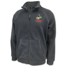 Load image into Gallery viewer, Marines Corduroy Bonded Fleece (Charcoal)