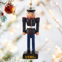 Load image into Gallery viewer, U.S. Marine Corps Military Nutcracker Ornament