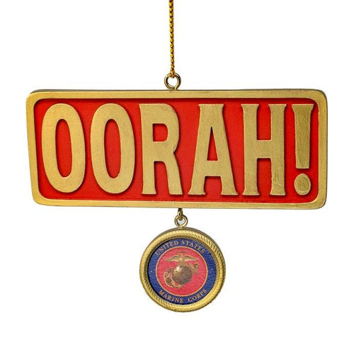 Marine Corps Oorah Ornament