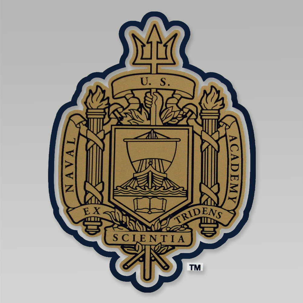 NAVAL ACADEMY CREST DECAL